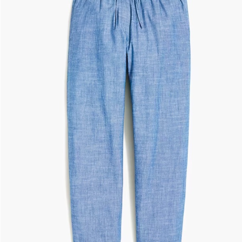 J. Crew women’s linen chambray pants